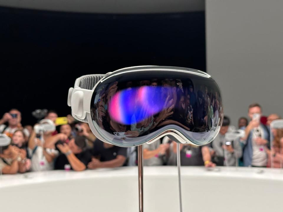 The Apple Vision Pro was announced at Apple's 2023 Worldwide Developers Conference last June (David Phelan)