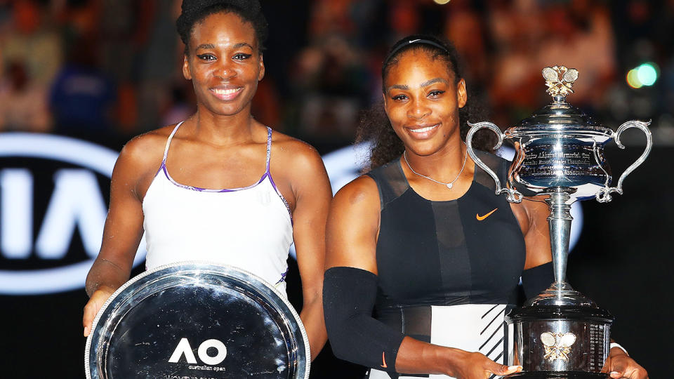 Venus Williams was runner-up to sister Serena at the Australian Open in 2017. (Photo by Scott Barbour/Getty Images)