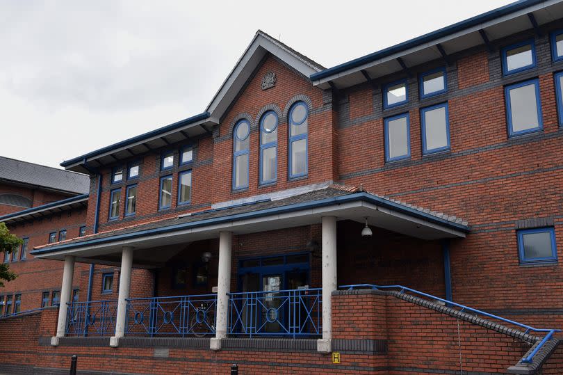 Hanley Crown Court building