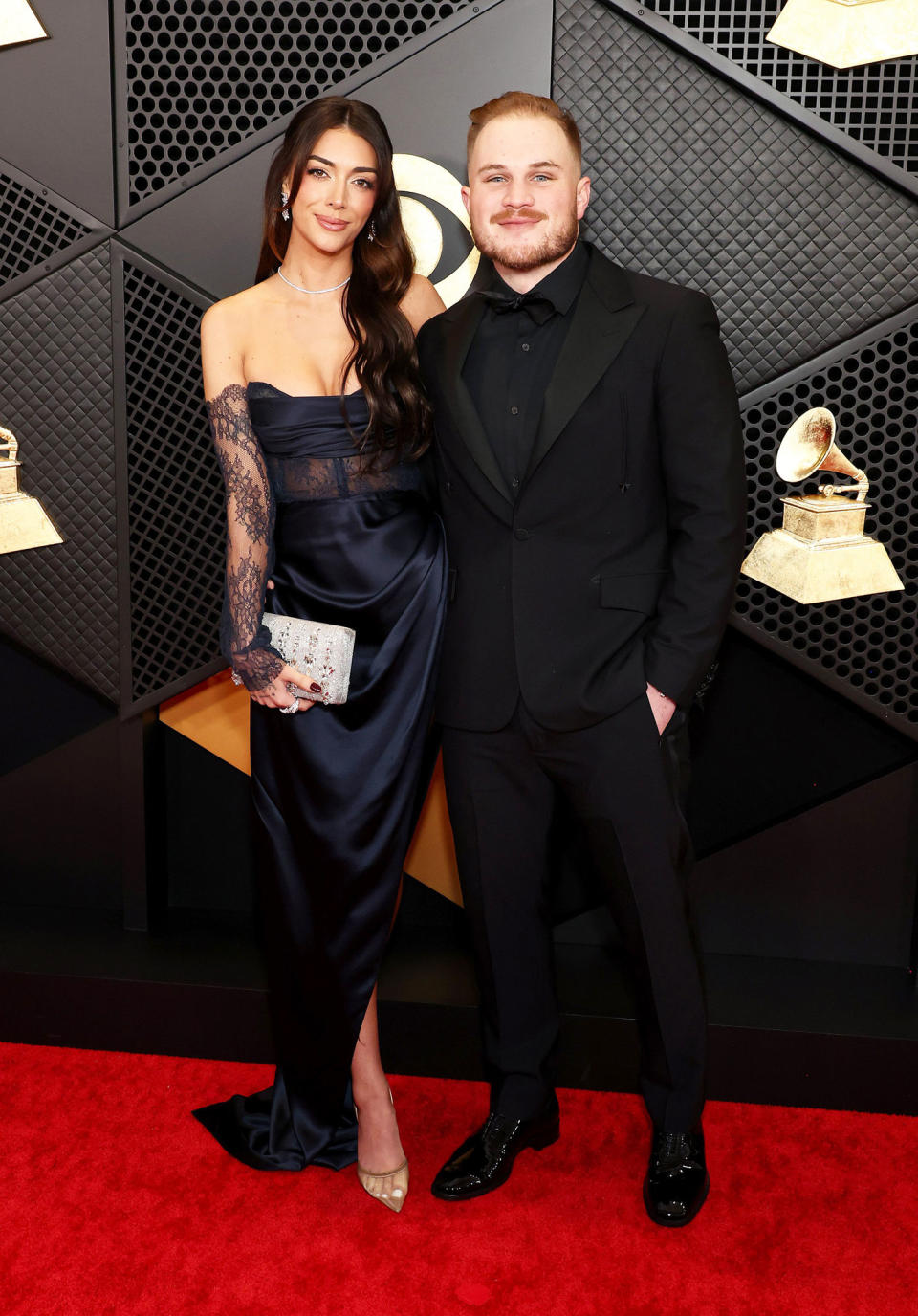 Zach Bryan and Bri LaPaglia  (Matt Winkelmeyer / Getty Images)