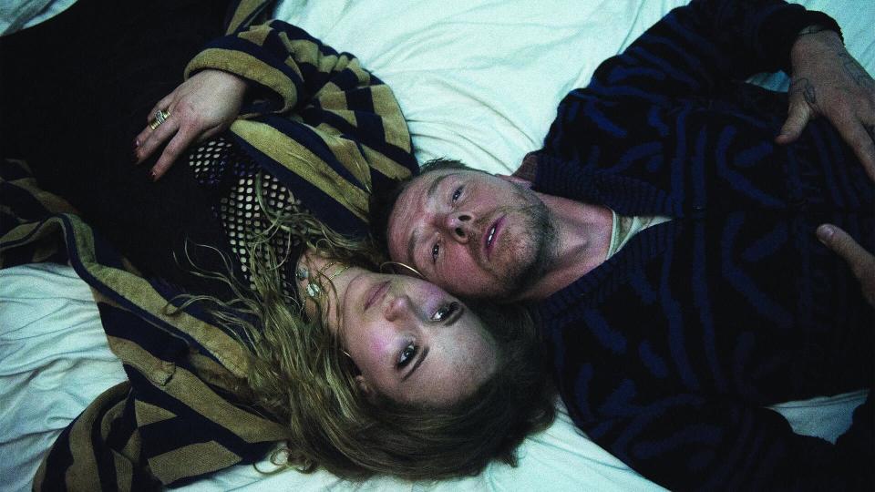 Juno Temple and Simon Pegg in the new film 'Lost Transmissions' (Photo: Elizabeth Kitchens/Tribeca Film Festival)  