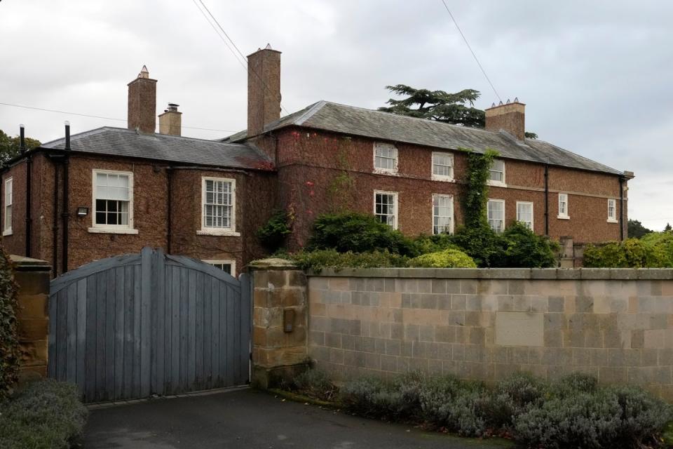 Mr Sunak’s Yorkshire home (Getty Images)