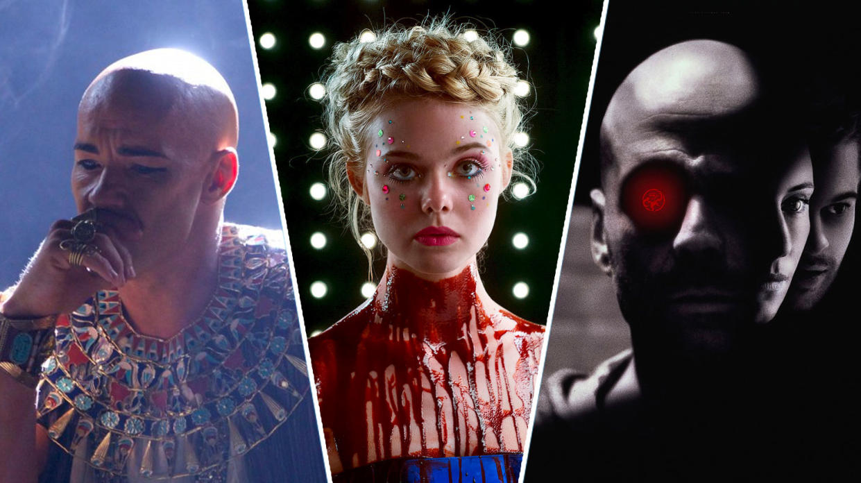 Exodus, Neon Demon, Twelve Monkeys.