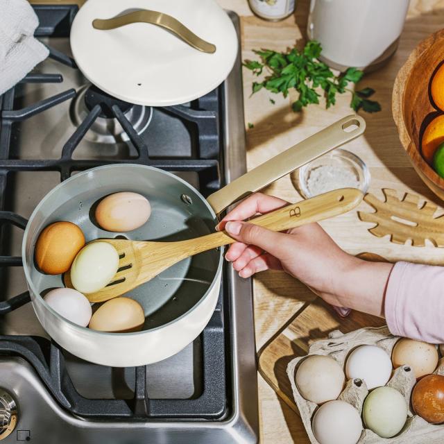 Beautiful 12 Fry Pan, Sage by Drew Barrymore