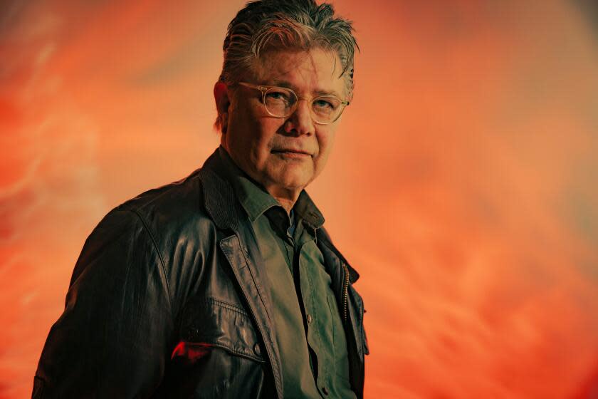 LOS ANGELES -- APRIL 12, 2024: Steven Zaillian, who adapted the Ripley novels into the new Netflix limited series, at Netflix's ICON Studio in Los Angeles on Friday, April 12, 2024. (Katherine and Mariel Tyler / For The Times)