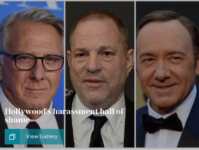 Harvey Weinstein scandal: Hollywoods harassment hall of shame