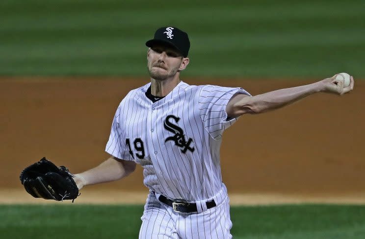 Boston's acquisition of Chris Sale from a real needle-mover according to Las Vegas oddsmakers. (Getty Images)