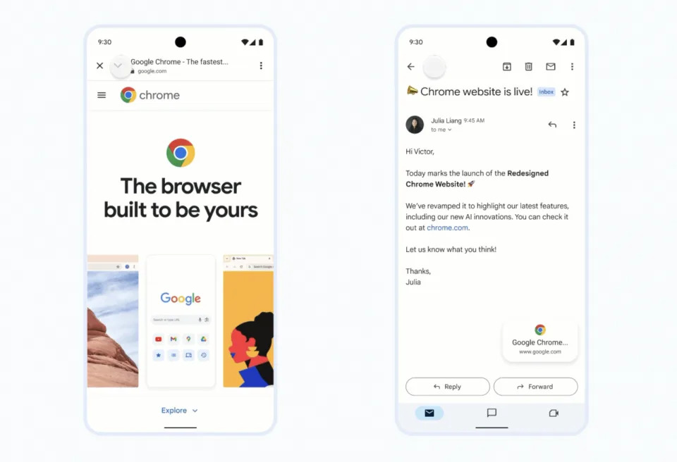 Multitasking Made Easier: Chrome’s New Minimized In-App Tabs