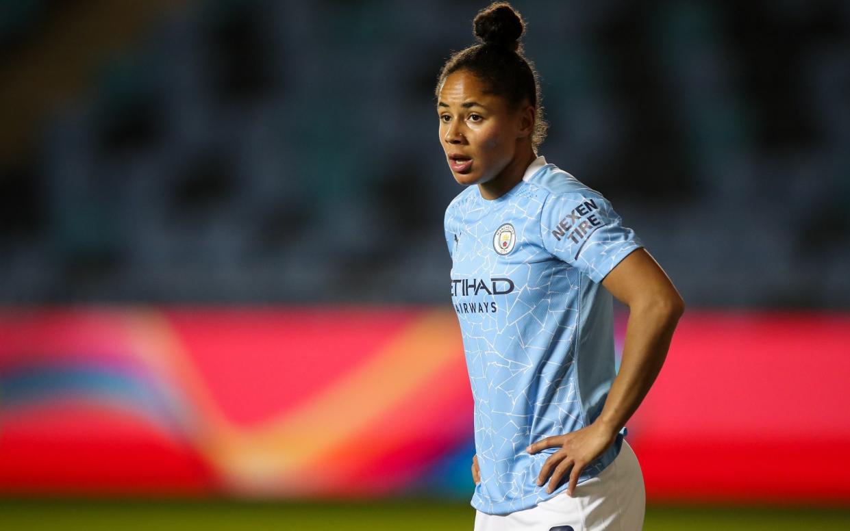Manchester City star Demi Stokes - GETTY IMAGES