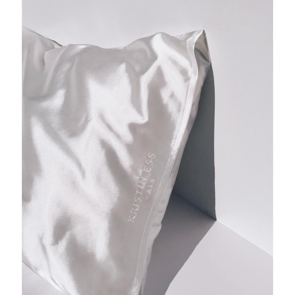 Kristin Ess Satin Pillowcase and French Pin Set