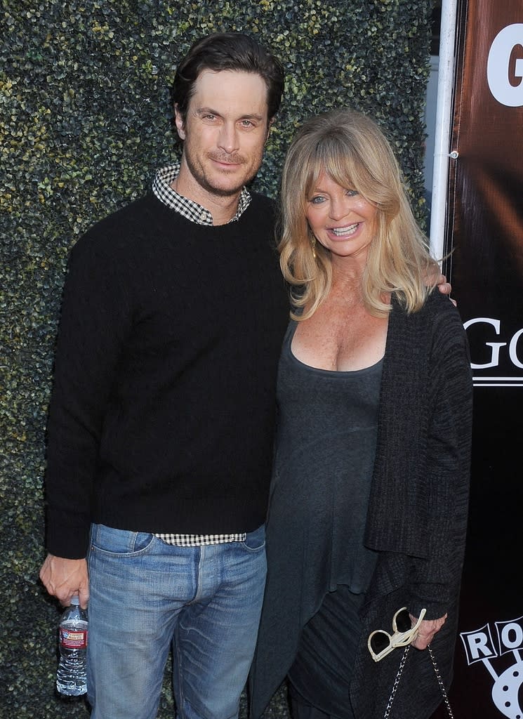 Oliver Hudson, Goldie Hawn