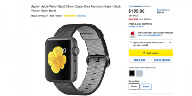 appleWatch Pricedown