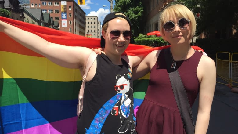 Transgender nurse who waited 50 years to come out attends her 1st Dyke March