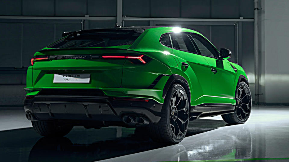 Lamborghini為 Urus Performante植入更具張力的空力套件。(圖片來源/ Lamborghini)