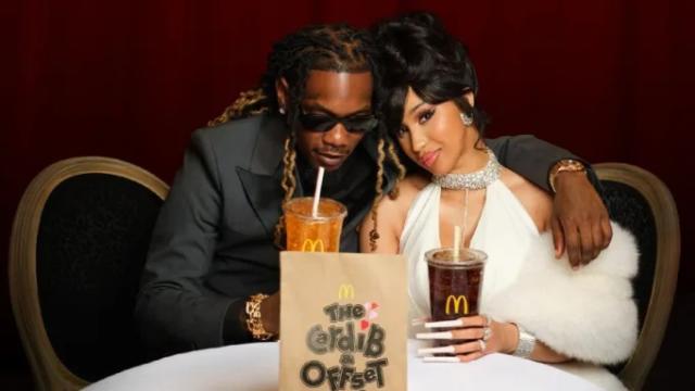 McDonald s Franchisees Say Cardi B And Offset Meal Broke Golden