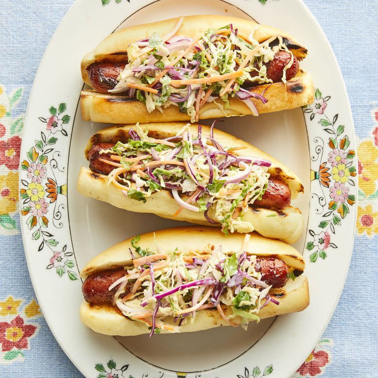 Make a 'hot dog buffet.'