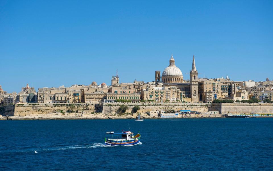 Valletta is the beautiful capital of Malta