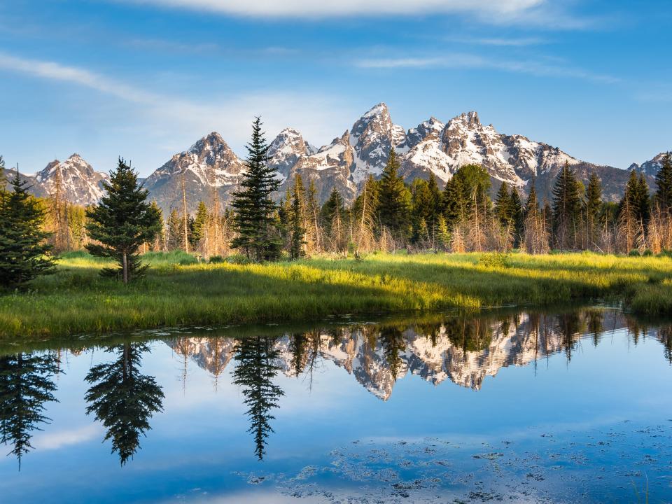 Grand Teton National Park in Wyoming.