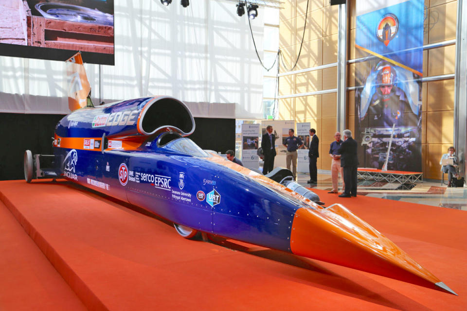 Hopes that the Bloodhound supersonic car project was making progress in its