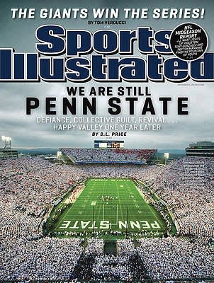 Penn State earned SI's cover in November of 2012 - one year after the Jerry Sandusky scandal broke and Joe Paterno was fired.