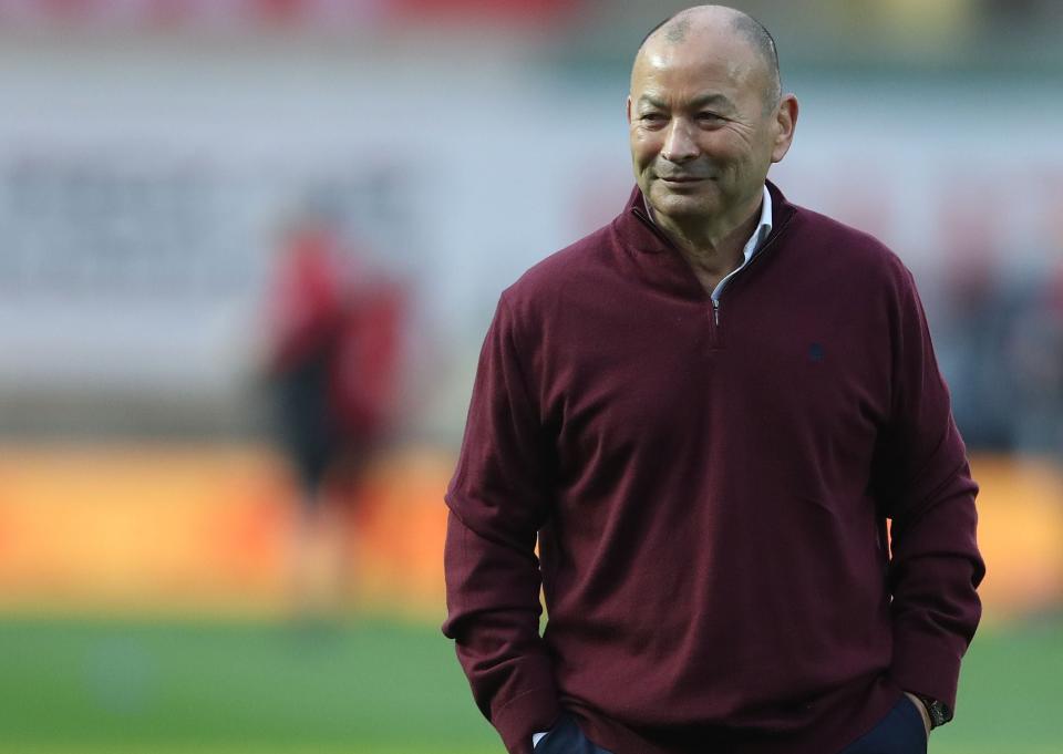 Eddie Jones was relieved to see England avoid a repeat of their 2019 defeat against Wales (AFP via Getty)