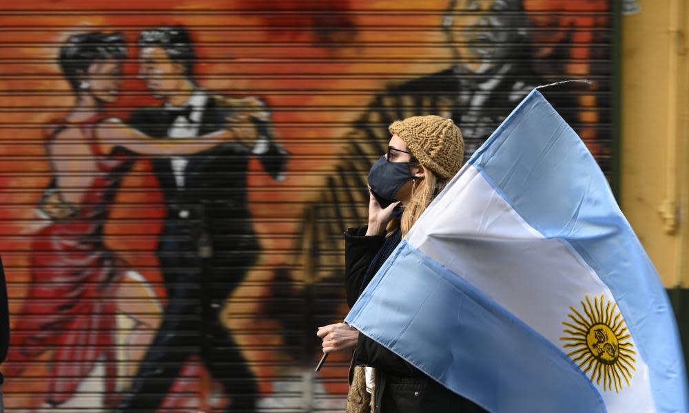 <span>Photograph: Juan Mabromata/AFP/Getty Images</span>