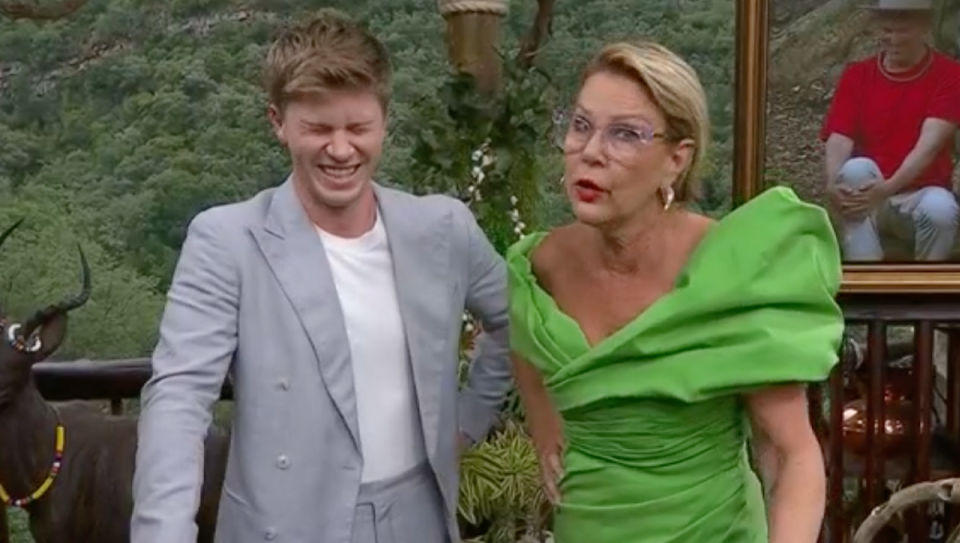 I'm A Celebrity… Get Me Out Of Here! hosts Robert Irwin and Julia Morris.