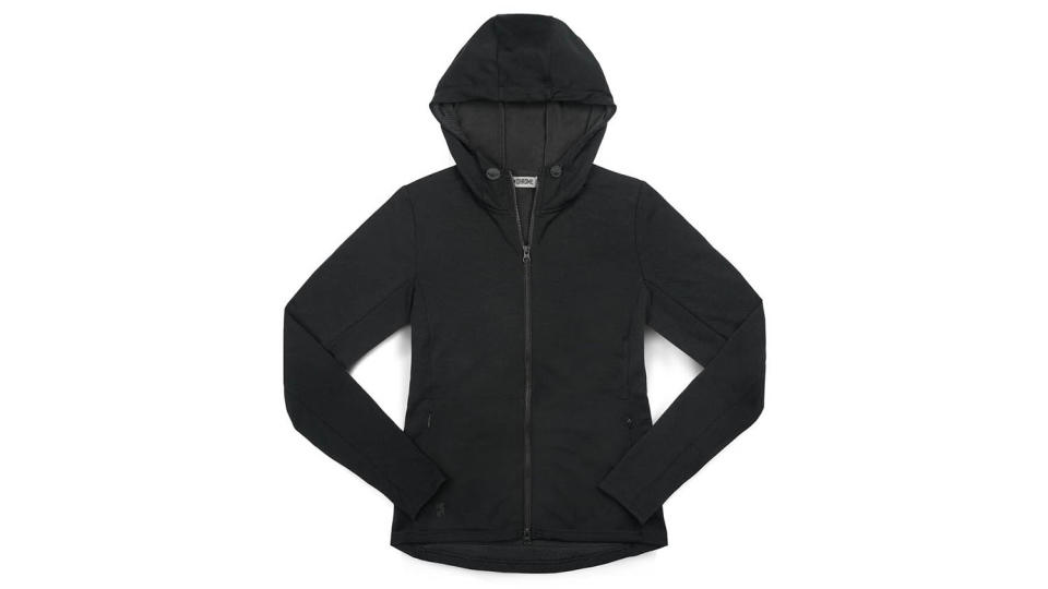 merino workout hoodie