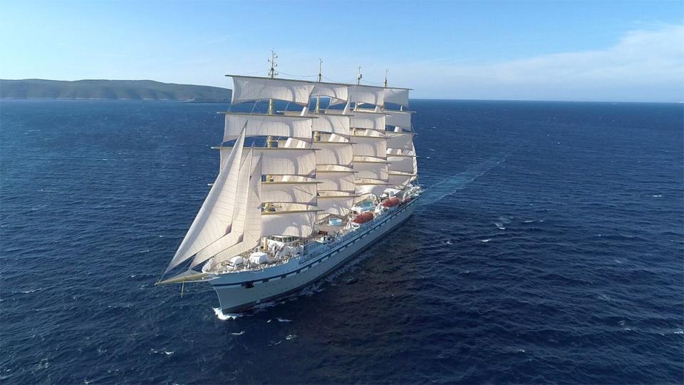 <p>If discovering the beauty of Britain by sea wasn't exciting enough, this summer you can do it from Tradewind Voyages' new eco-luxury cruise ship, Golden Horizon. </p><p>Travelling from Harwich to Leith, you'll spend five days exploring Whitby, Newcastle and Edinburgh, from £1,049. Your time on the world's largest square-rigged sailing vessel, which is 70% powered by nature, could be spent unwinding in the spa or three pools, or relaxing in the piano bar. There's amazing dining to experience, too.</p><p><a class="link " href="https://www.goodhousekeepingholidays.com/tours/north-east-uk-whitby-newcastle-tradewind-cruise" rel="nofollow noopener" target="_blank" data-ylk="slk:BOOK NOW;elm:context_link;itc:0;sec:content-canvas">BOOK NOW</a></p>