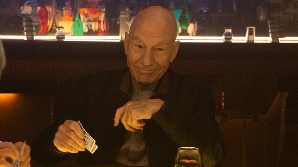  Jean-Luc Picard in Star Trek: Picard smiling 