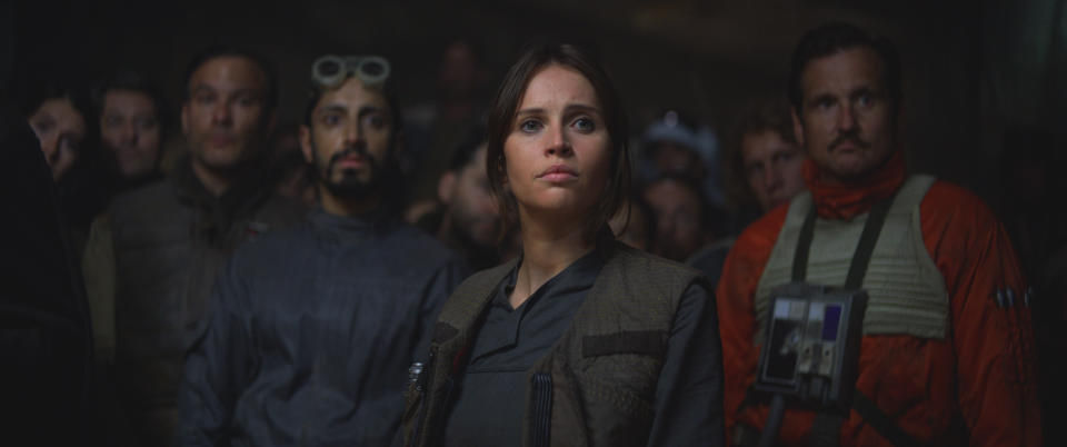 The ending of “Rogue One” was so top secret, the cast didn’t even know about it until they saw the movie