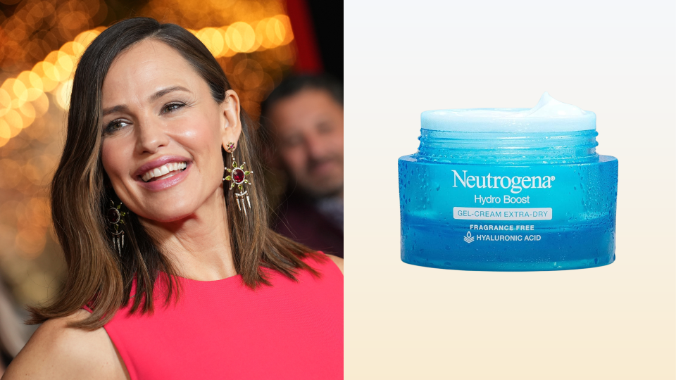 jennifer garner and neutrogena gel cream side by side