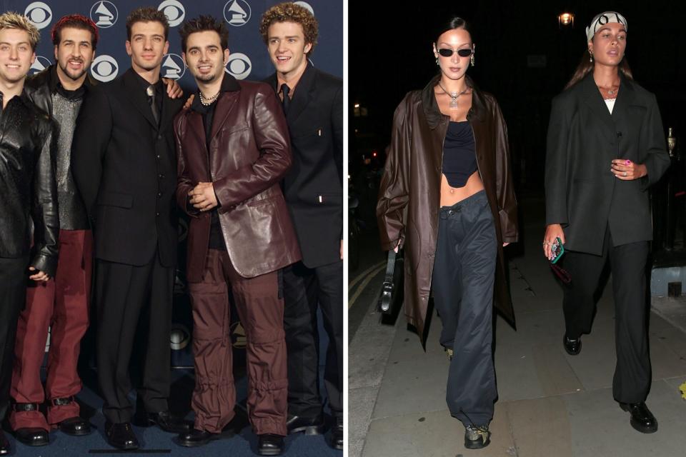 Bella Hadid Has Been Dressing Like '90s NSYNC