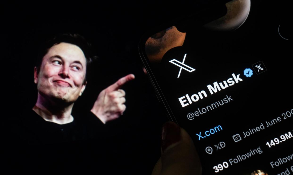 <span>Elon Musk, the owner of the social media platform X. The company says it has restricted in Australia all requested content related to the alleged stabbing of Bishop Mar Mari Emmanuel.</span><span>Photograph: David Talukdar/Shutterstock</span>