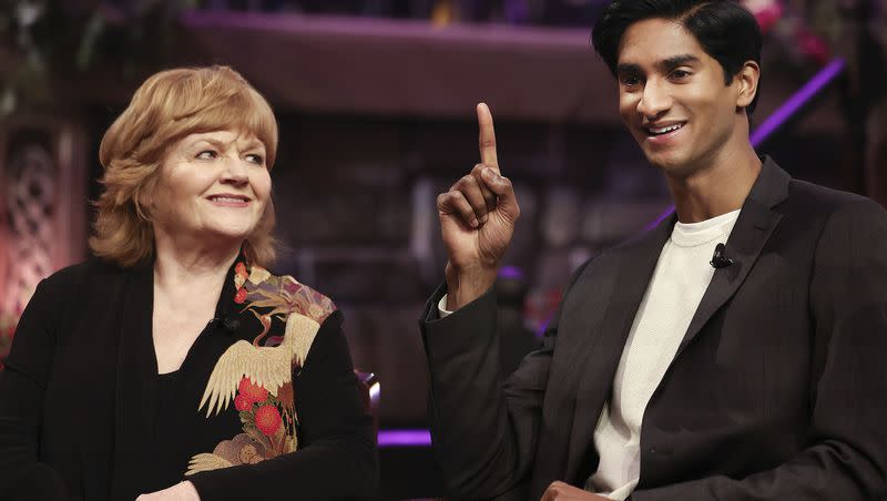 Lesley Nicol and Michael Maliakel speak about performing in the Tabernacle Choir and Orchestra at Temple Square’s 2023 Christmas concert at the Conference Center of The Church of Jesus Christ of Latter-day Saints in Salt Lake City on Friday, Dec. 15, 2023.