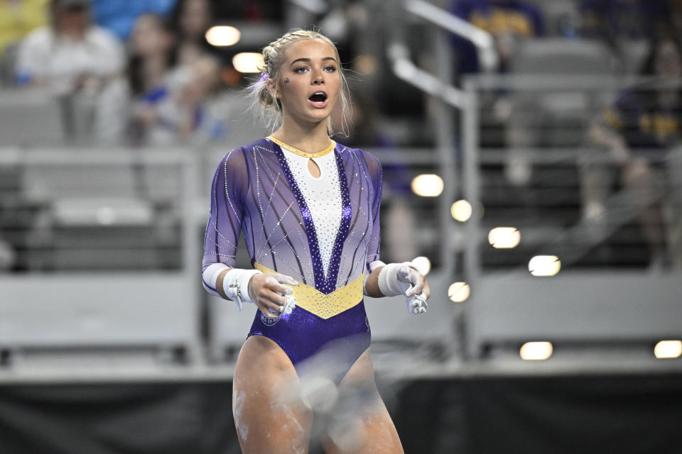 LSU gymnast Olivia Dunne in images - Yahoo Sports