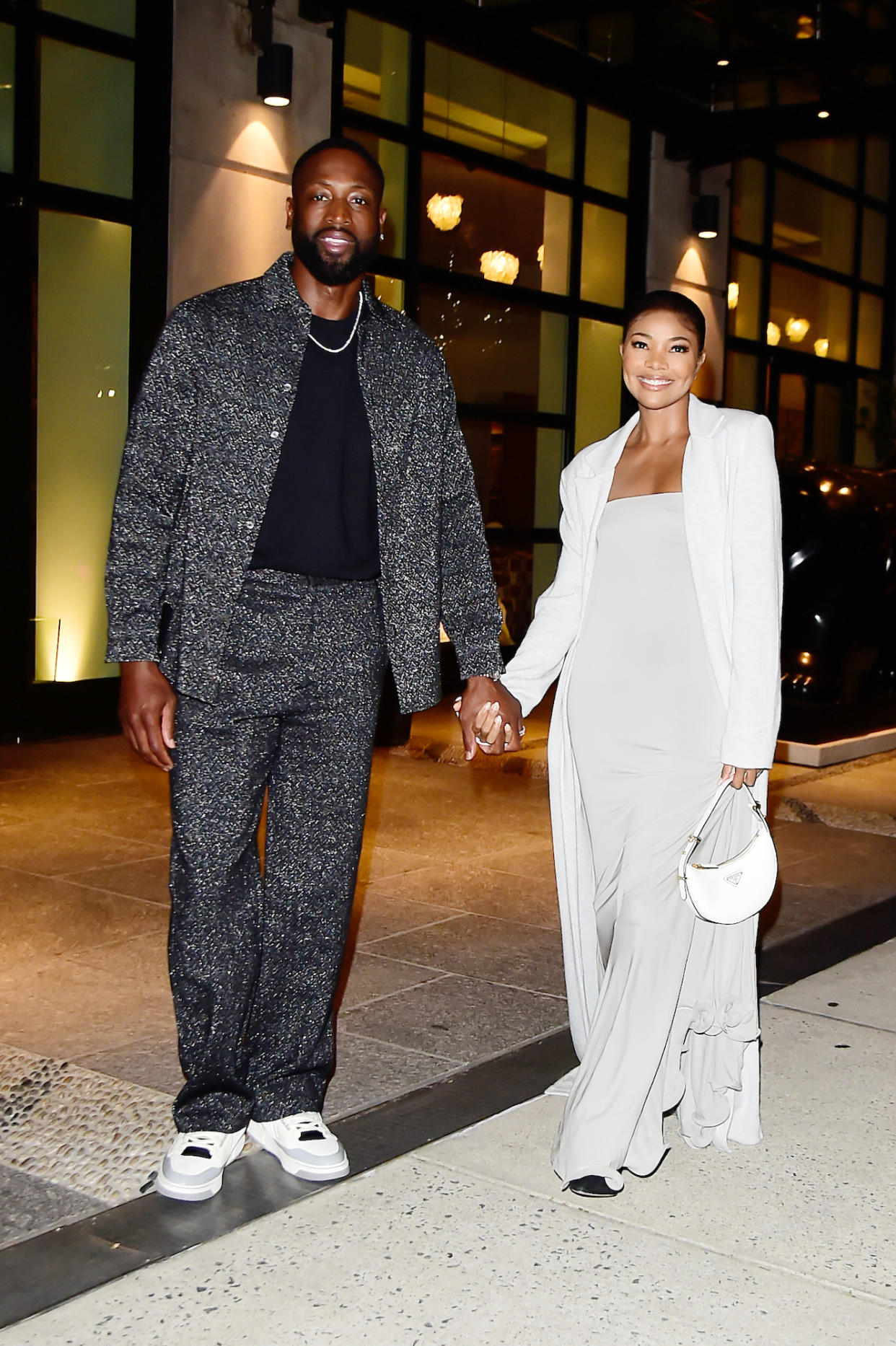 Gabrielle Union and Dwyane Wade Turn Up the Heat in Contrasting Outfits ...