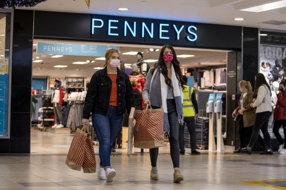 The long-awaited Penneys store in Tallaght has opened to customers, taking the company’s total number of outlets in Ireland to 37 (Liam McBurney/PA) (PA Archive)