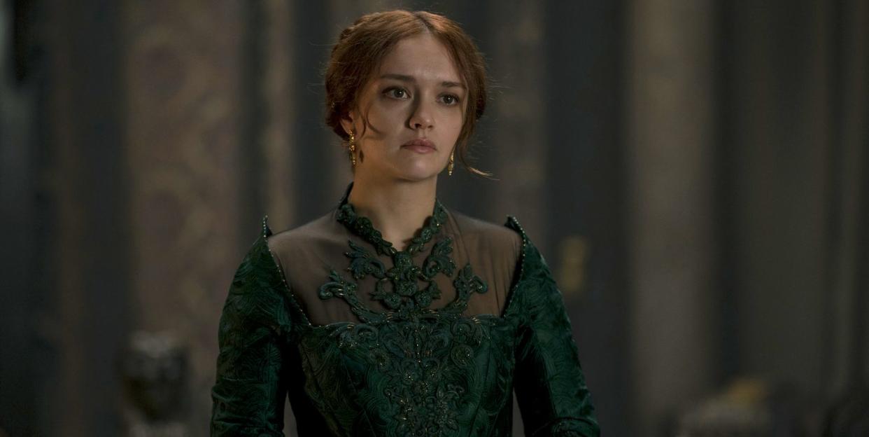 olivia cooke in house of the dragon episode 9