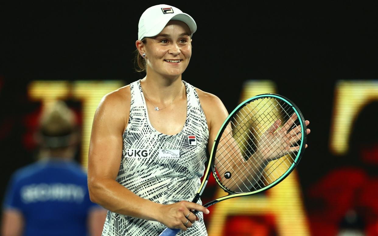 Formidable Ashleigh Barty sweeps Madison Keys aside to reach Australian Open final - GETTY IMAGES