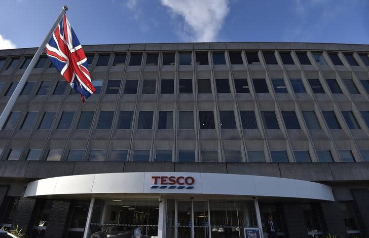 The head office of Tesco is seen in Cheshunt, in southern England January 8, 2015. REUTERS/Toby Melville/Files