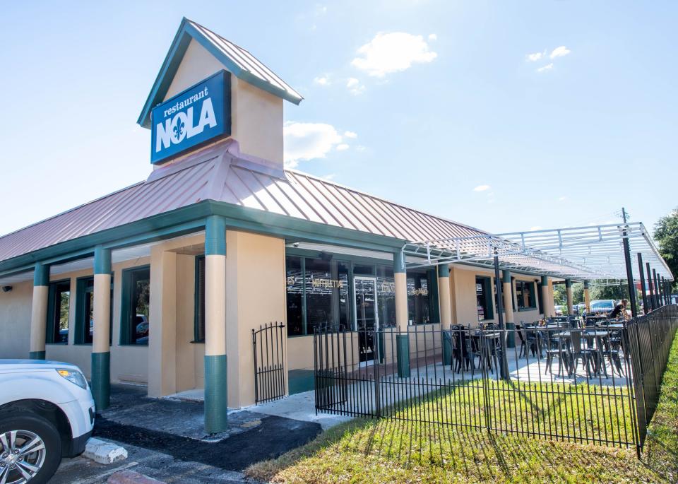 The new Restaurant NOLA on Gregory Street in Pensacola on Friday, Sept. 30, 2022.