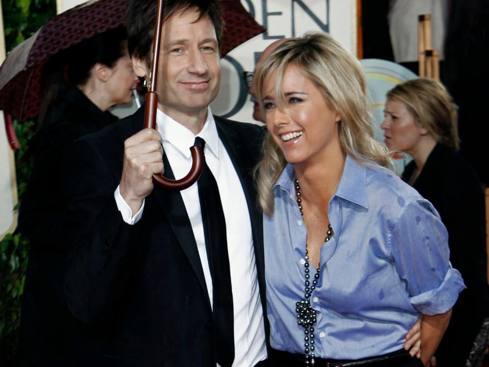 david duchovny tea leoni