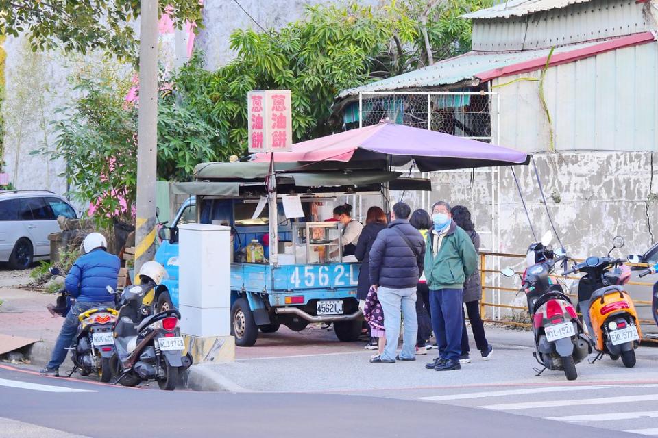 台中豐原｜豐原文具旁蔥油餅