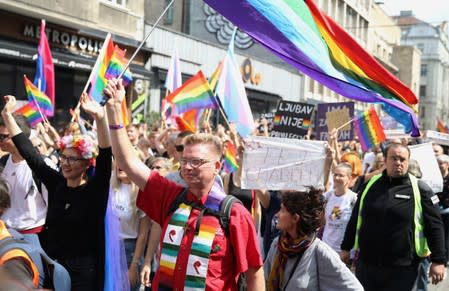 Sarajevo hosts its first Gay Pride march amidst security concerns