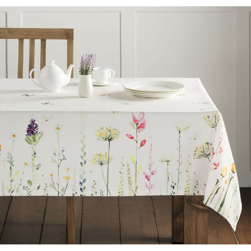 Maison D'Hermine Botanical Floral Tablecloth