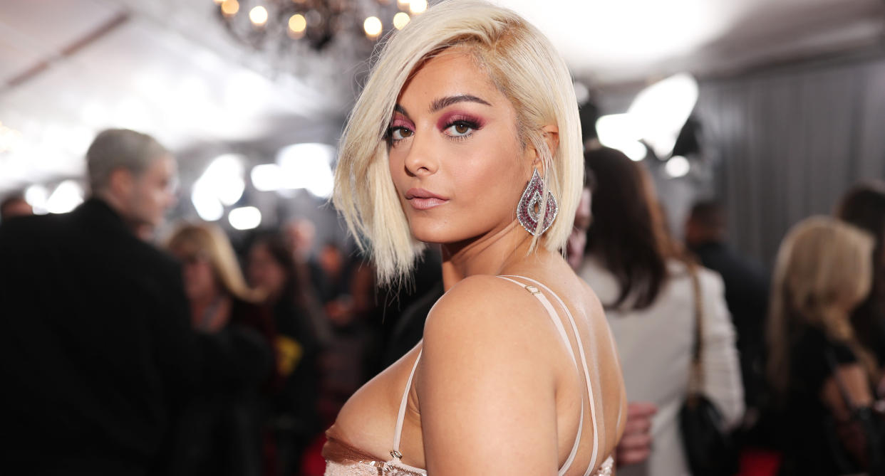 Bebe Rexha. Image via Getty Images. 