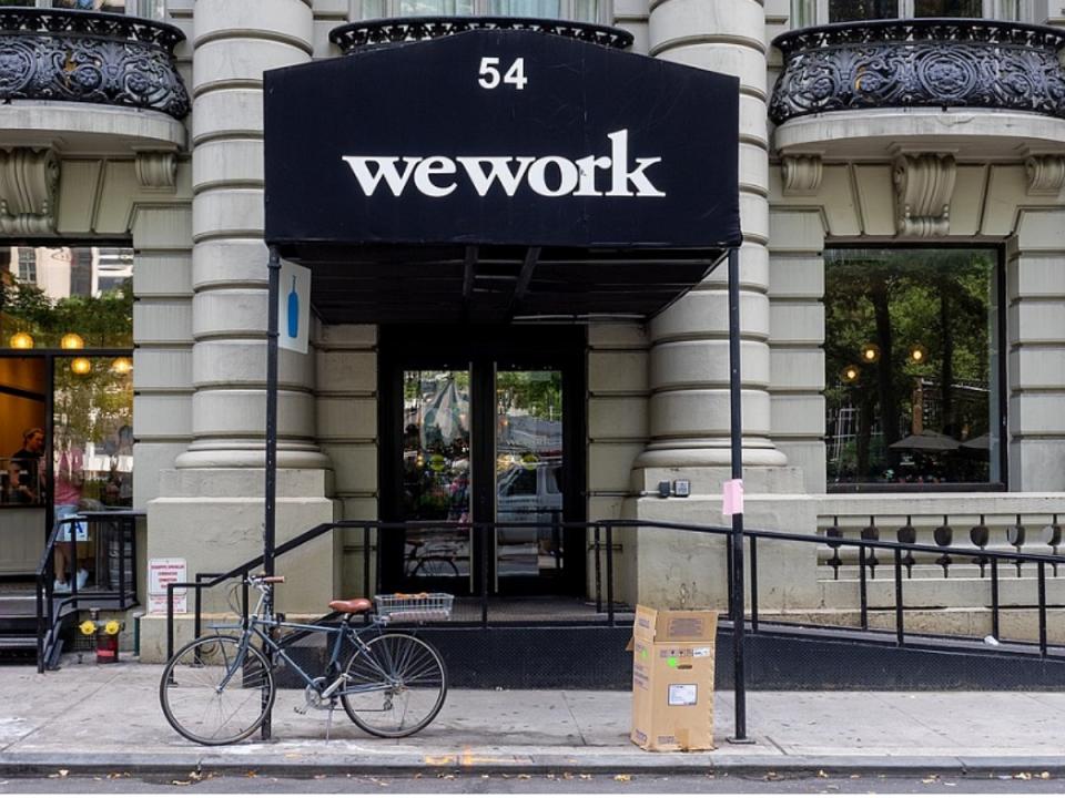 日本軟銀集團出資支持的WeWork向美聯邦法院聲請破產。（圖：維基共享）