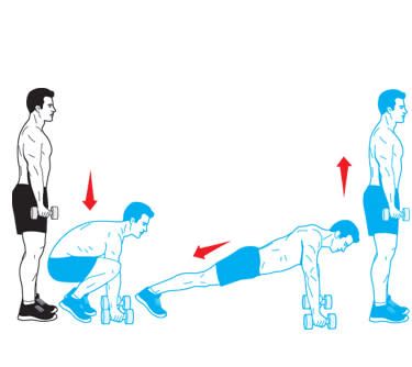 Full-body dumbbell blast