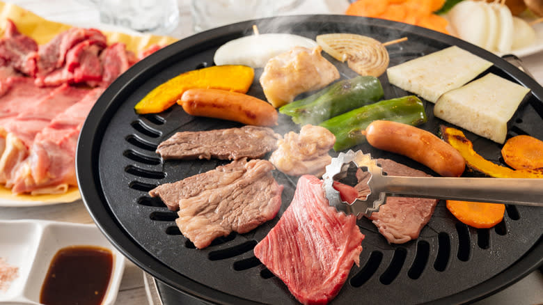 Japanese grill yakiniku